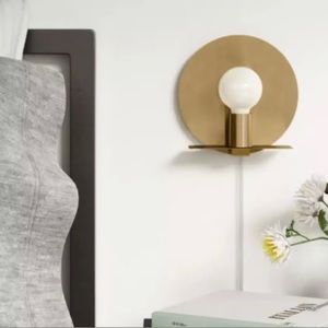 PROJECT 62 Circle Modern Sconce Wall Lamp, NWT